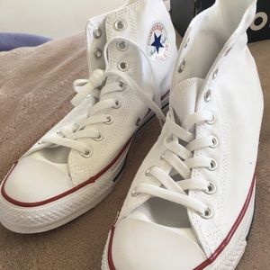 White high top converse
